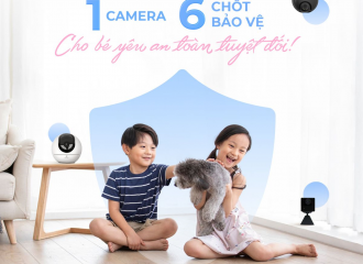 CAMERA WIFI EZVIZ - 1 CAMERA - 6 CHỐT BẢO VỆ 