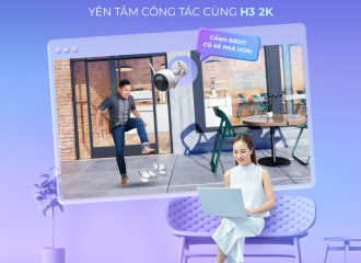 CÔNG SỞ AN TOÀN - YÊN TÂM CÔNG TÁC CÙNG H3 2K - CAMERA WIFI NGOÀI TRỜI EZVIZ