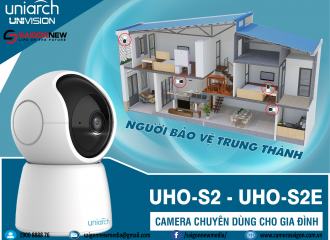 CAMERA IP WIFI 360 ĐỘ UNIARCH UHO-S2/UHO-S2E - CAMERA CHUYÊN DÙNG CHO GIA ĐÌNH 