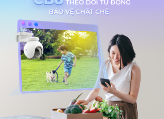 CB8 - CAMERA WIFI EZVIZ NGOÀI TRỜI THEO DÕI TỰ ĐỘNG, BẢO VỆ CHẶT CHẼ 
