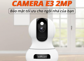 CAMERA WIFI EBITCAM E3 2MP - BẢO MẬT TỐI ƯU CHO NHÀ BẠN