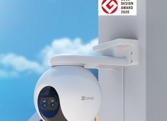 Smart CAMERA PTZ WIFI Với Camera Biến Kép C8PF