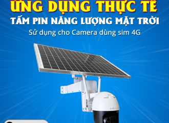 TẤM PIN NĂNG LƯỢNG MẶT TRỜI DÙNG CHO CAMERA 4G