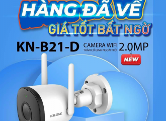 HÀNG CÓ SẴN TẠI KHO SÀI GÒN NEW - KN-B21-D CAMERA IP WIFI NGOÀI TRỜI 2.0MP