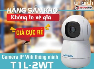 GIÁ TRẢI NGHIỆM SẢN PHẨM CỰC HOT - CAMERA IP Robot WIFI 2.0Mp chuẩn nén H265 T1L-2WT