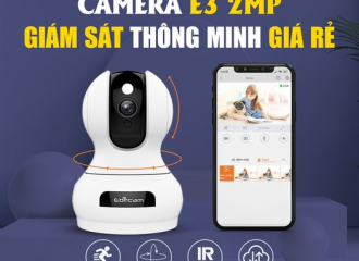 CAMERA E3 2MP - GIÁM SÁT THÔNG MINH GIÁ RẺ CHO GIA ĐÌNH