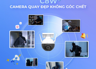 EZVIZ C8W - CAMERA QUAY ĐẸP KHÔNG GÓC CHẾT