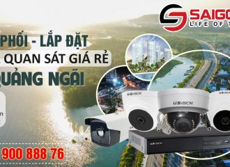 Công ty lắp đặt camera quan sát tại Quảng Ngãi tốt nhất