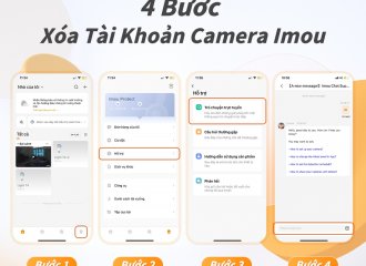 HƯỚNG DẪN XOÁ TÀI KHOẢN TRÊN APP IMOU LIFE NHANH CHÓNG
