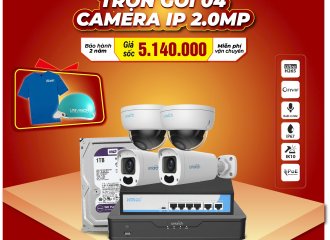 TRỌN BỘ CAMERA IP 2.0MP – GIẢI PHÁP AN NINH TOÀN DIỆN CHO MỌI KHÔNG GIAN