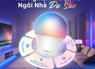 Tapo L530E – Bóng Đèn Wi-Fi Thông Minh Cho Trải Nghiệm Ánh Sáng Đa Sắc