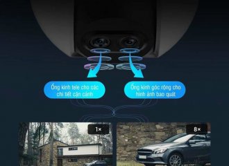  Camera Ezviz C8PF - CAMERA ỐNG KÍNH KÉP, PHÓNG TO HÌNH ẢNH LÊN ĐẾN 8 LẦN