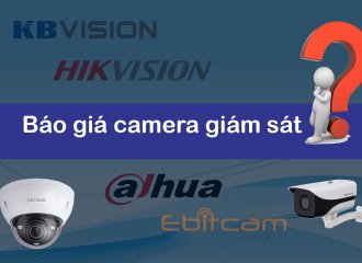 Bảng báo giá camera giám sát mới nhất 2021