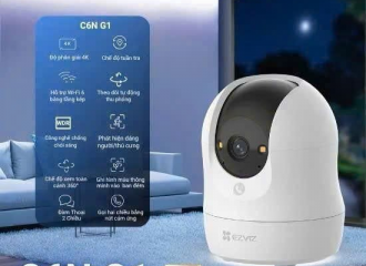 EZVIZ C6N G1 – Camera WiFi 4K Ultra HD thông minh, bảo vệ toàn diện cho ngôi nhà bạn