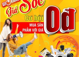 Khuyến mãi Giờ Vàng Giá Sốc - 5 khung giờ vàng giảm giá đến 50%