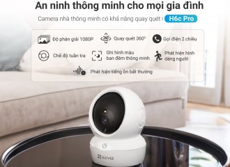 Camera thông minh H6c Pro 2K, nâng cấp an ninh gia đình