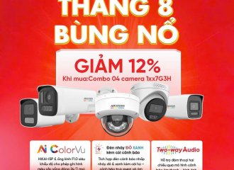 THÁNG 8 BÙNG NỔ – MUA CAMERA HIKVISION GIẢM NGAY 12% TẠI SAIGONNEW 