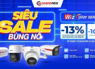 SIÊU SALE BÙNG NỔ – GIẢM SỐC ĐẾN 13% CÙNG CAMERA DAHUA WIZCOLOR SERIES