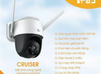 Camera Imou Cruiser IPC-S42FP-IMOU 4MP - CAMERA WIFI SẮC NÉT, TÍCH HỢP NHIỀU CHỨC NĂNG ƯU VIỆT
