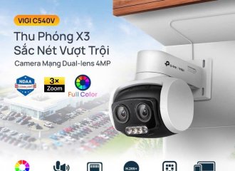 Camera VIGI C540V – Camera TP-Link 4MP Full Color, Zoom X3