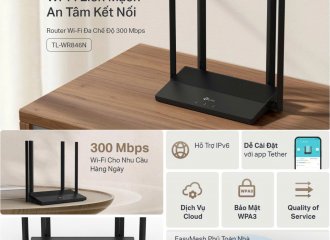 Router Wi-Fi TP-Link TL-WR846N – Kết Nối Ổn Định, An Tâm Sử Dụng