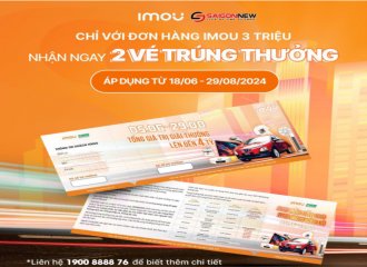 IMOU TRI  AN KHÁCH HÀNG VỚI CHƯƠNG TRÌNH KHUYẾN MÃI HẤP DẪN TỔNG GIẢI THƯỞNG LÊN ĐẾN 4 TỶ ĐỒNG
