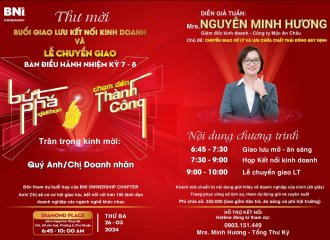 Buổi Giao Lưu Kết Nối Doanh Nghiệp - Chuyển Giao Ban Điều Hành Nhiệm Kì 7 - 8 