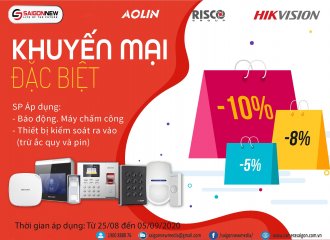 BÁO ĐỘNG - CHUÔNG HÌNH - MÁY CHẤM CÔNG VÀ ACCESSCONTROL - KHUYẾN MẠI CHẤT NHẤT