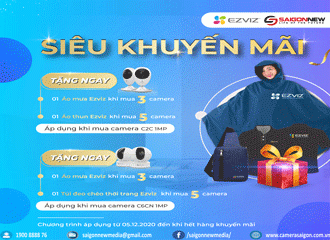 [SIÊU KHUYẾN MÃI] CÓ EZVIZ CHẲNG NGẠI GIÓ MƯA