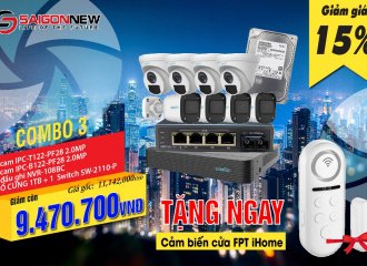 TRỌN BỘ CAMERA IP UNIARCH THƯƠNG HIỆU MỸ GIẢM GIÁ LÊN ĐẾN 15%