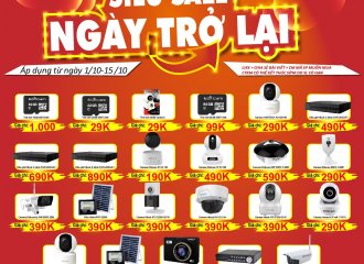 SIÊU SALE - NGÀY TRỞ LẠI