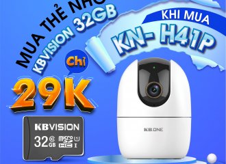 SIÊU KHUYẾN MÃI MUA THẺ NHỚ KBVISION 32GB VỚI GIÁ CHỈ 29K