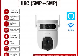 Camera WiFi Quay Quét Ống Kính Kép EZVIZ H9C 5MP: Giải Pháp An Ninh Toàn Diện Cho Mọi Gia Đình