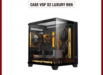  CASE VSP X2 LUXURY ĐEN – KHUNG MÁY TÍNH ĐẲNG CẤP CHO MỌI CẤU HÌNH