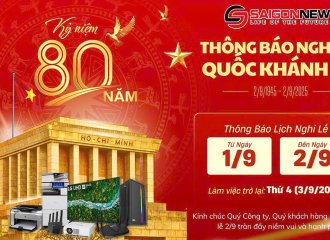 ✨THÔNG BÁO NGHỈ LỄ QUỐC KHÁNH 2/9 – TẾT ĐỘC LẬP✨