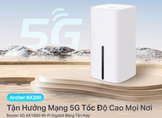 TP-Link Archer NX200 – Router 5G AX1800 Wi-Fi 6 Tốc Độ Cao