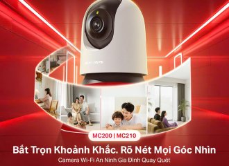 CAMERA WI-FI AN NINH GIA ĐÌNH MERCUSYS MC200 | MC210 BẮT TRỌN KHOẢNH KHẮC RÕ NÉT MỌI GÓC NHÌN