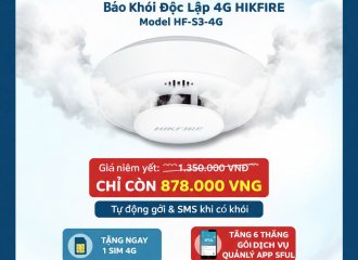 Báo Khói Độc Lập 4G HIKFIRE – Sản phẩm cần có trong mọi không gian sống