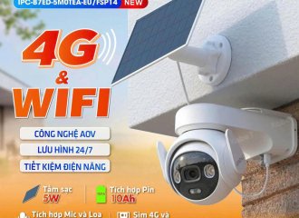 Camera AOV PT 5MP – Camera giám sát 4G Wifi năng lượng mặt trời