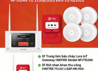 Combo Báo Cháy HIKFIRE – Giải Pháp An Toàn Cho Công Ty, Văn Phòng và Nhà Xưởng