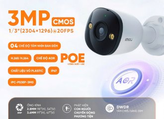 Camera IMOU IPC-PS3EP-3MO – Giải pháp an ninh toàn diện, hình ảnh sắc nét 3MP