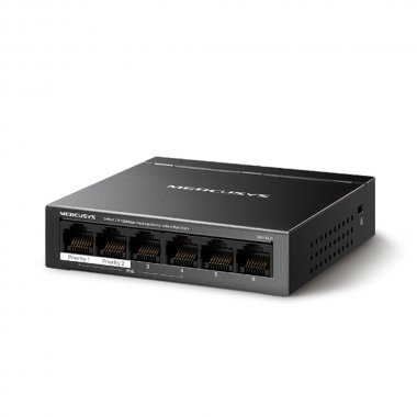 MS106LP – Switch Để Bàn 6 Cổng 10/100M, 4 Cổng PoE+