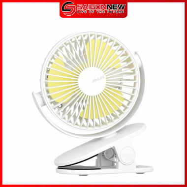 Quạt Kẹp Đa Năng FA185 4000mAh Trắng
