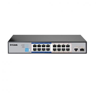 Switch PoE 17 Port 10/100Mbps DLink DES-F1017P