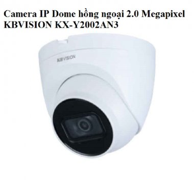 Camera IP Dome hồng ngoại 2.0 Megapixel KBVISION KX-Y2002AN3