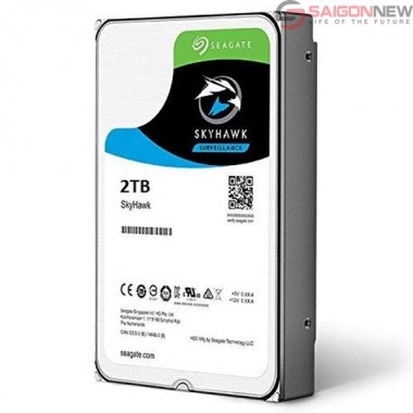 Ổ cứng chuyên dụng 2TB Seagate Skyhawk ST2000VX008