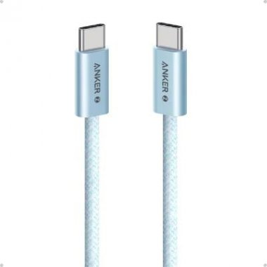 Cáp sạc Anker Zolo C-C 1m Nylon Xanh dương (Blue)-A8060 Blue B2B