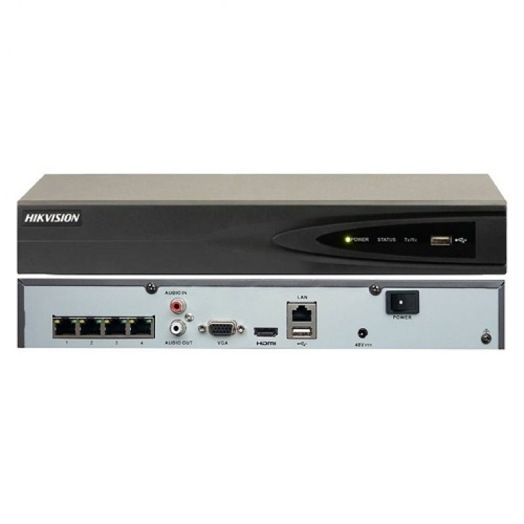 Đầu ghi hình camera IP 4 kênh HIKVISION DS-7604NI-K1/4P (B)