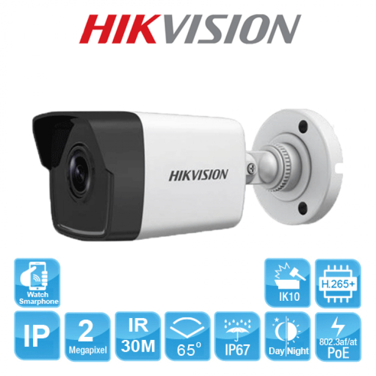 Camera IP hồng ngoại 2.0 Megapixel HIKVISION DS-2CD1023G0E-I