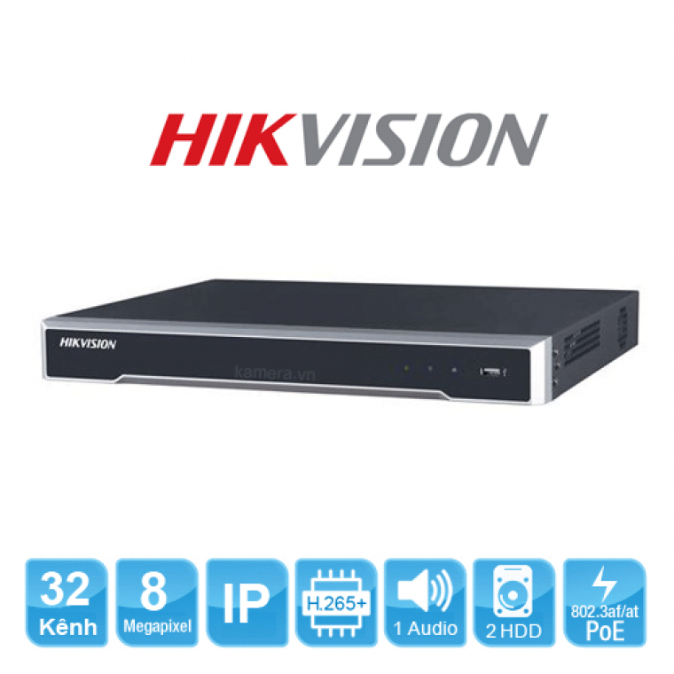 Đầu ghi hình camera IP Ultra HD 4K HIKVISION DS-7632NI-K2